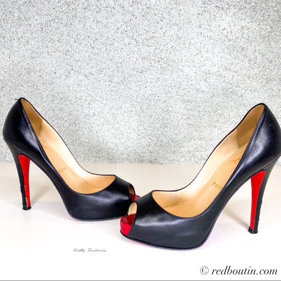 Christian Louboutin Shoes - ♥️Sold Louboutin Very Prive Peep Toe Pumps